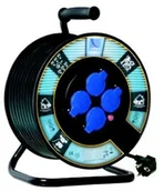 Przedłużacze i rozgałęźniki - Pawbol Przedłużacz na bębnie 4xGZ16A 3x1,5 40m guma B.1116-300G-40 - miniaturka - grafika 1