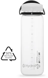Hydrapak Butelka na wodę / bidon RECON 750 ml - clear / black & white BR01W - Shakery i bidony sportowe - miniaturka - grafika 2