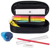 Piórniki - Eberhard Faber 577501  uczniów etui Clever Pack, 10-częściowy, sortowane 577501 - miniaturka - grafika 1