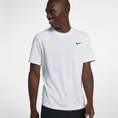Tenis ziemny - Nike Męska koszulka z krótkim rękawem do tenisa NikeCourt Dri-FIT - Biel 939134-100 - miniaturka - grafika 1