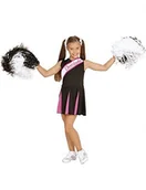 Stroje karnawałowe - Widmann kostium dziecięcy Cheerleader, 140 cm, czarny 02447 - miniaturka - grafika 1