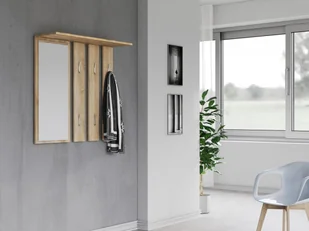 WIESZAK OPAL - DĄB SONOMA OPAL WIESZAK SONOMA - Wieszaki i stojaki - miniaturka - grafika 2