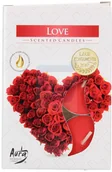Świece - Bispol Aura Podgrzewacze Love 6 szt. - miniaturka - grafika 1