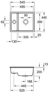Villeroy & Boch Subway XU Classicline 6758 01 R1 - Zlewozmywaki Villeroy & Boch Subway XU Classicline 6758 01 R1 - Zlewozmywaki - miniaturka - grafika 4