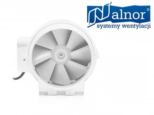 ALNOR Wentylator kanałowy, osiowy, plastikowy 100mm, 155m3/h DV-PP-L-100 - Wentylatory przemysłowe - miniaturka - grafika 2