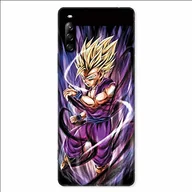 Etui i futerały do telefonów - Sony Cokitec Etui ochronne do Xperia L4, motyw manga Dragon Ball Sangohan, fioletowe 84821 - miniaturka - grafika 1