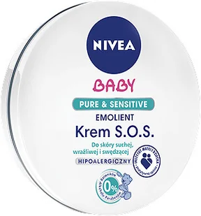 Nivea Baby S.O.S Nivea Baby Emolient 150 ml - Kremy dla dzieci - miniaturka - grafika 3
