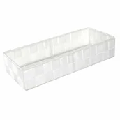 Pojemniki kuchenne - Compactor Organizer do przechowywania do szuflady L TEX, 30 x 12 x 7 cm, biały - miniaturka - grafika 1