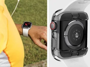 Spigen Etui Ultra Hybrid 360 Apple Watch 5/4 - 44mm, przezroczyste 8809685622932 - Akcesoria do smartwatchy - miniaturka - grafika 11