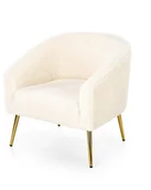 Fotele - Halmar Fotel Grifon fotel boucle fotel baranek 6452 - miniaturka - grafika 1