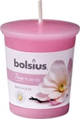 Świece - NoName świeca zapachowa True Scents Magnolia 4,5 cm wosk różowy twm_480090 - miniaturka - grafika 1