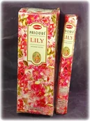 Kadzidła i dodatki - Hem LILIA - Kadzidełka zapachowe 20 szt. 6-Precious-Lily - miniaturka - grafika 1