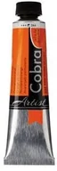 Farby i media malarskie - Talens Cobra, farba wodno-olejna, 40 ml, Pomarańczowa permanentna - miniaturka - grafika 1