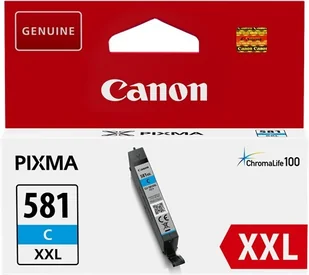 CANON CANON Tusz CANON CLI-581XXL Niebieski (1995C001) - Tusze oryginalne - miniaturka - grafika 3