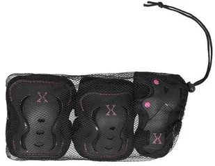 Nils EXTREME Zestaw ochraniaczy EXTREME H320 rozmiar S) Czarno-różowy - Ochraniacze - miniaturka - grafika 15