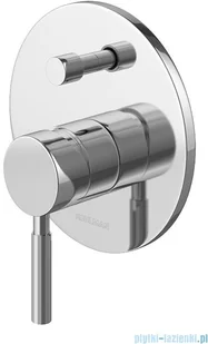 Kohlman Roxin zestaw prysznicowy chrom QW210RR30 | - Zestawy prysznicowe - miniaturka - grafika 3