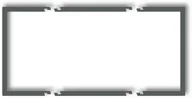 Klawisze i ramki - Karlik Ramka wypełniająca podwójna PROD. UZUPEŁNIAJĄCE Grafitowy 28DRW-2 - miniaturka - grafika 1