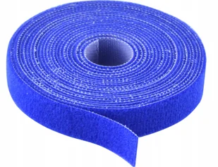 Logilink Organizer kabli, taśma4 m, rolka KAB0053 niebieska - Pozostałe akcesoria sieciowe - miniaturka - grafika 2