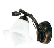 Lampy ścienne - Lampex Kinkiet Bluszcz braz + zloto 090/KL B+Z 215-838 090/KL C+M - miniaturka - grafika 1