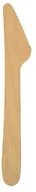 Naczynia i sztućce jednorazowe - PAPSTAR Nóż drewniany 16,5 cm - miniaturka - grafika 1