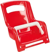 Akcesoria dla lalek - Lena 61168 siedzisko dla lalek, ok. 27 cm, 1 przegródka kolorystyczna, siedzisko dla lalek do bagażnika rowerów dziecięcych, siedzisko bagażnika dla ulubionej lalki matek małych lalek, czerwone lub żó - miniaturka - grafika 1