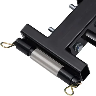 vidaXL Pług do kosiarki ogrodowej z uchwytem, 100 cm - Łopaty i widły - miniaturka - grafika 8