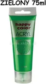 Farby i media malarskie - Happy Color Farba akrylowa, zielona, 75 ml, - miniaturka - grafika 1