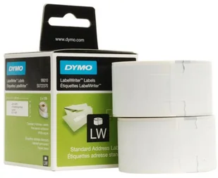 Dymo Standardowa etykieta adresowa - 89 x 28 mm, biały - Etykiety do drukarek - miniaturka - grafika 2