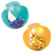 Materace dmuchane i koła do pływania - BESTWAY PIŁKA PLAŻOWA BROKATOWA 41CM BESTWAY - 31050 60202-31050 - miniaturka - grafika 1