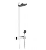 Zestawy prysznicowe - Hansgrohe Pulsify ShowerTablet Select Zestaw prysznicowy natynkowy termostatyczny z deszczownicą chrom 24241000 - miniaturka - grafika 1