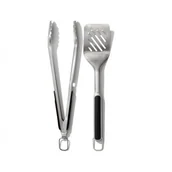Zestawy do grillowania - OXO OXO GOOD GRIPS ZESTAW DO GRILLA SZCZYPCE I ŁOPATKA STAL NIERDZEWNA 11320200MLNYK - miniaturka - grafika 1