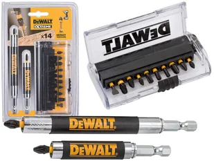 DeWalt zestaw bitów udarowych z uchwytem Torsion 14 częściowy DT70512T - Klucze i nasadki - miniaturka - grafika 3