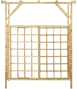 vidaXL Lumarko Pergola na dwa kosze na śmieci, impregnowane drewno sosnowe! 316063 - Kratki i pergole - miniaturka - grafika 3