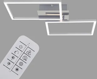 Briloner Lampa sufitowa LED 3149- 018 dwa kwadraty - Lampy sufitowe - miniaturka - grafika 3