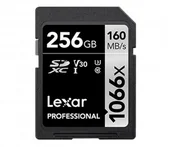 Karty pamięci - Lexar 256GB 1066x Professional SDXC UHS-1 U3 V30 - miniaturka - grafika 1