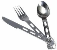 Kuchnia turystyczne i akcesoria - Mil-Tec essbesteck m. ring S/Steel Light weight - miniaturka - grafika 1
