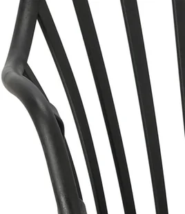 Intesi Krzesło Sirena z podłokietnikami czarne - Krzesła - miniaturka - grafika 13