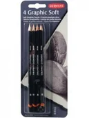 Kredki, ołówki, pastele i pisaki - Derwent OŁÓWKI 2B, 6B, 4B, HB SKETCHING 4 SZT. 39005 39005 - miniaturka - grafika 1