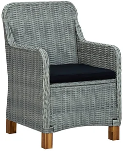 vidaXL 7-częściowy zestaw mebli ogrodowych jasnoszary 3067853 - Meble ogrodowe - miniaturka - grafika 8