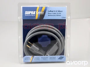 Supra Cables LoRad 2.5 SPC CS-EU Silver LoRad 2.5 SPC Silver - Kable Supra Cables LoRad 2.5 SPC CS-EU Silver LoRad 2.5 SPC Silver - Kable - miniaturka - grafika 4