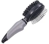 Szczotki i furminatory - Nobby Szczotka do pielęgnacji sierści  68218 Star Line sierść podwójnie - miniaturka - grafika 1