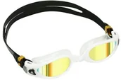 Pływanie - Aqua Sphere Okularki pływackie KAIMAN EXO biało-złote - miniaturka - grafika 1