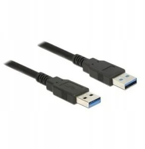 Delock Kabel USB 3.0 0.5m AM-AM czarny (85059) - Kable USB - miniaturka - grafika 8