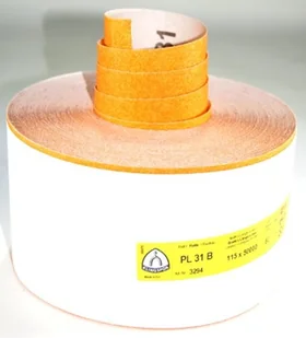 Klingspor pl31b-3294 papier ścierny na rolce, 115 MM, K 80, 50 m, E 447 142 PL31B-3294 - Materiały ścierne Klingspor pl31b-3294 papier ścierny na rolce, 115 MM, K 80, 50 m, E 447 142 PL31B-3294 - Materiały ścierne - miniaturka - grafika 1