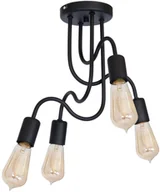 Lampy sufitowe - Luminex Żyrandol natynkowy DOW 4xE27/60W/230V (8060) - miniaturka - grafika 1