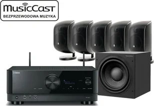 Kino domowe Yamaha RX-V6A + 5 x M-1 + ASW 610 - Kino domowe - miniaturka - grafika 2
