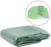 Pozostałe ozdoby ogrodowe - vidaXL Zastępcze pokrycie szklarni (6 m), 200x300x200 cm, zielone - miniaturka - grafika 1