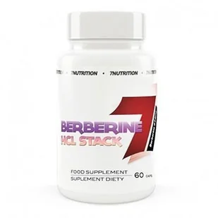 7Nutrition 7 Nutrition Suplement prozdrowotny BERBERINE HCL STACK 60 CAPS - Produkty specjalne dla sportowców - miniaturka - grafika 3