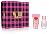 Zestawy perfum damskich - Dsquared2 Wood For Her woda toaletowa 30 ml + mleczko do ciała 50 ml - miniaturka - grafika 1