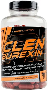 Trec ClenBurexin 180 caps - Spalacze tłuszczu Trec ClenBurexin 180 caps - Spalacze tłuszczu - miniaturka - grafika 1